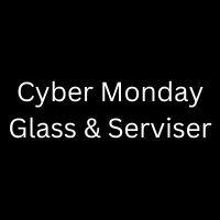 Black Friday Glass og Serviser